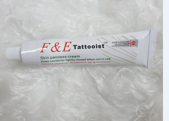 China Lidocaína 30G F del 5% y tatuaje permanente 9,7 los x 2.5cm poner crema anestésicos del maquillaje de E proveedor