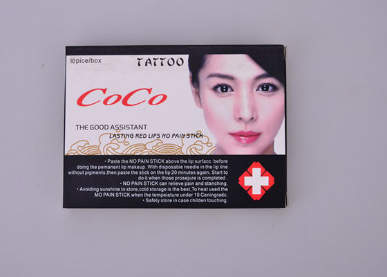 China El labio anestésico de tatuaje de Instand de los Cocos del labio pega la crema anestésica tópica proveedor