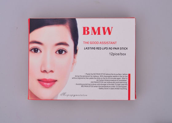 China Las etiquetas engomadas poner crema anestésicas tópicas del labio de BMW para la permanente componen el tatuaje del labio proveedor