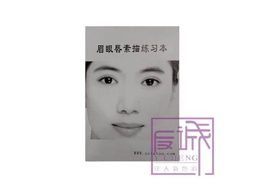 China Tatuaje permanente Art Design Book del maquillaje para la práctica proveedor