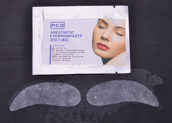 China PCD bordó las cejas tatúa la crema entumecida, máscara sin dolor de la ceja proveedor