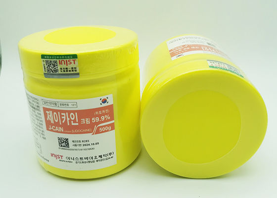 China 59,9% crema blanca 500G de la belleza poner crema anestésica tópica de J-CAIN Corea proveedor