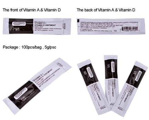 Ungüento 5G A de la vitamina de Fougera y equipo permanente del maquillaje de la cicatriz anti de D 1