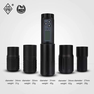 China Electric LCD Display 2000mAh Battery Tattoo Gun RCA Wireless Rotary Tattoo Machine Pen Kit  for Tattoo Artist proveedor