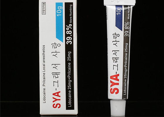 China 390,8% SYA Corea Crema para adormecer tatuajes, Crema anestésica para operaciones de la UMP proveedor