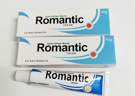 China 10G Romántico Tatuaje de cejas de color blanco Crema para adormecer proveedor
