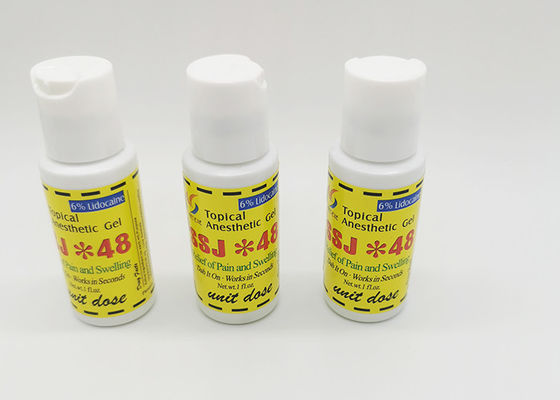 China SSJ48 Crema para adormecer tatuajes y cejas Microblading Gel indoloro proveedor
