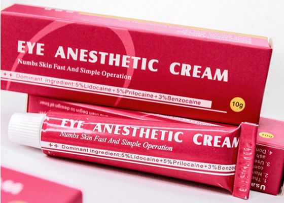 China 10G Maquillaje permanente de ojos rosas para tatuajes con crema para adormecer proveedor