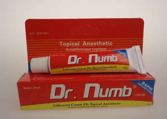5% PMU Dr. Numb alivio del dolor dolor tópico crema anestésica para tatuajes proveedor