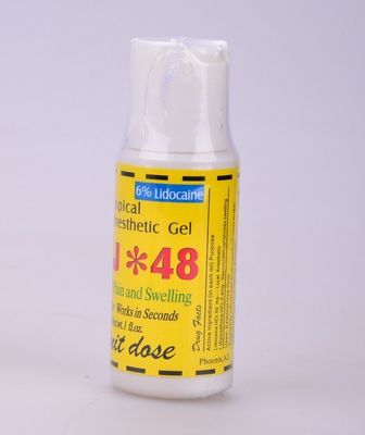 6% SSJ 48 Gel anestésico para tatuajes de labios, crema tópica para adormecer proveedor
