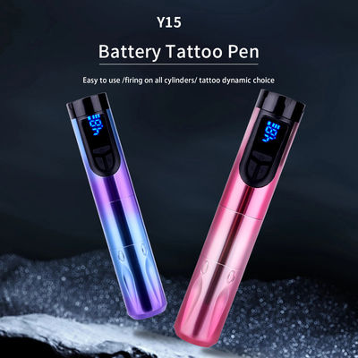 14500mAh Batería de reserva de energía Máquina de tatuaje inalámbrico con pantalla LCD y batería reemplazable Diseño de aluminio de aeronaves proveedor