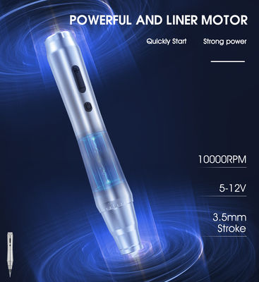 Máquina de dermografía inalámbrica SPMU ceja inalámbrica maquillaje permanente cartucho universal máquina de microblading lápiz de tatuaje proveedor