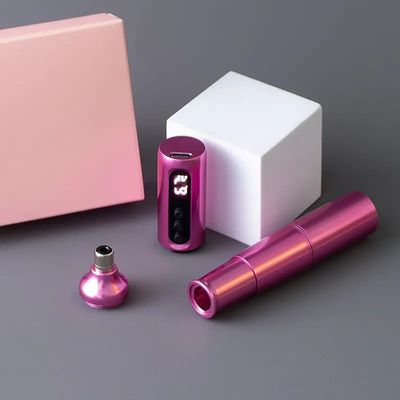 Micropigmentación del cuero cabelludo ceja labios amarillos cartuchos de tatuaje rotativos pluma acero inoxidable con batería eléctrica proveedor