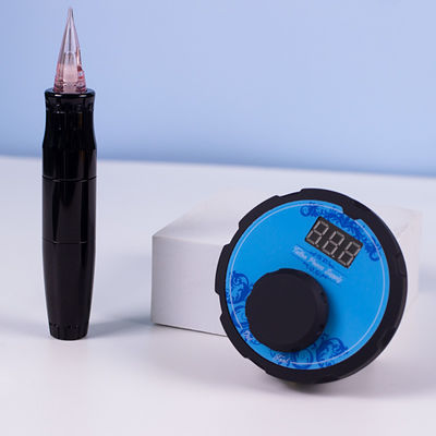 Máquina PMU rotativa electrónica de gran capacidad de aleación de aluminio para aplicación de maquillaje permanente en cejas labios y cuero cabelludo proveedor