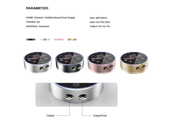 Máquina de tatuaje de control sin esfuerzo con fuente de alimentación de tatuaje con función de caja de puntos y pantalla táctil inteligente proveedor