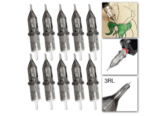 0.35MM cartucho de máquina de tatuaje agujas de maquillaje permanente proveedor