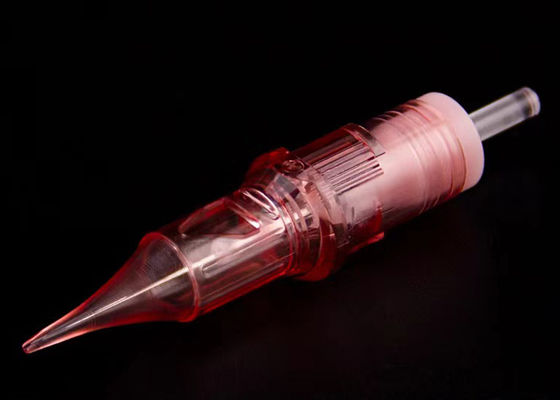 Agujas de maquillaje permanente de acero inoxidable estándar en color rosa proveedor