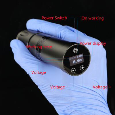 Display de pantalla táctil LCD digital de la marca INKONE NARW 1800mAh Batería Pluma de tatuaje Máquina de micropigmentación Máquina de tatuaje inalámbrica proveedor