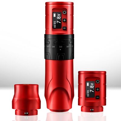 INKONE Marca Stroke 2.4-4.2mm Motor Sin Núcleo Máquina de Tatuaje Pluma de Tatuaje Inalámbrica proveedor