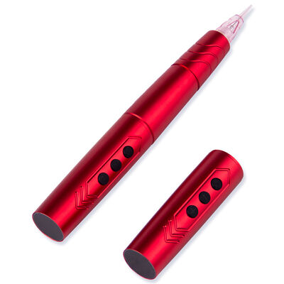 Máquina para maquillaje permanente, pluma de tatuaje, maquillaje permanente inalámbrico, Microblading, batería dual, 1200mAh proveedor