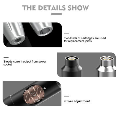 Dermógrafo Maquillaje Digital Batería inalámbrica Máquina rotativa de tatuaje Maquillaje permanente Arma de tatuaje proveedor