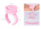Diámetro tinta plástica rosada Ring Tattoo Holer Equipment Supplies del 1.5cm/del 1.2cm proveedor