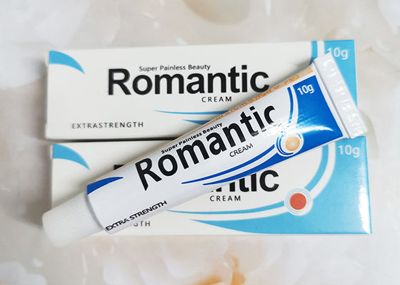 10 gramos de crema romántica para adormecer, cejas bordadas tatuaje crema anestésica proveedor