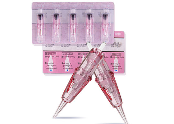Agujas de maquillaje semipermanentes desechables de diversos tamaños y configuraciones