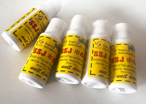 6% SSJ48 Gel Adormecedor para Cejas, Delineador y Tatuajes - Crema Anestésica