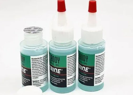 Lámina para las cejas labial Tatuaje Crema anestésica Procedimiento Sustain Blue Numb Gel