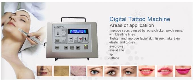 Máquina permanente blanca del maquillaje de Lliberty Digital, máquina cosmética médica del tatuaje de Taiwán 3