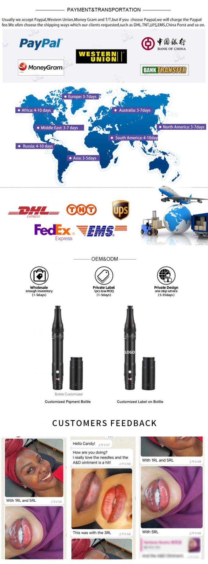 14500mAh Batería de reserva de energía Máquina de tatuaje inalámbrico con pantalla LCD y batería reemplazable Diseño de aluminio de aeronaves 12
