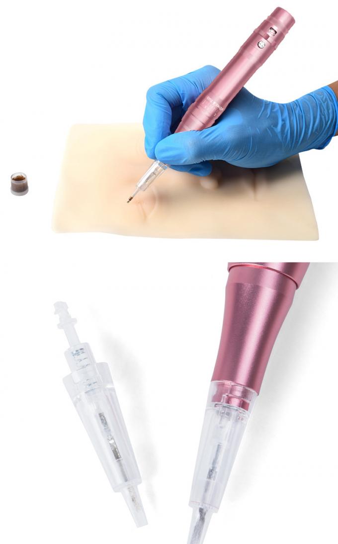 Máquina de tatuaje de cejas de batería profesional con protrusión de aguja de 0-3.5 mm y diseño inalámbrico 7
