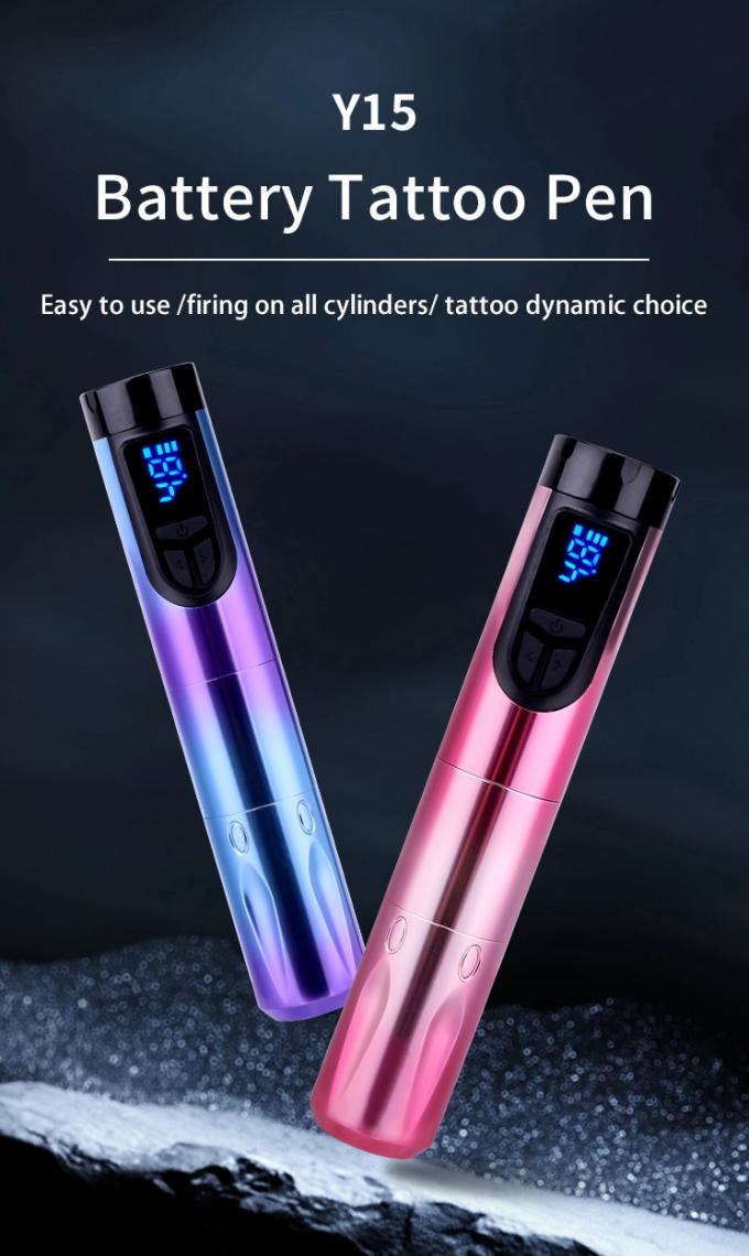 14500mAh Batería de reserva de energía Máquina de tatuaje inalámbrico con pantalla LCD y batería reemplazable Diseño de aluminio de aeronaves 0