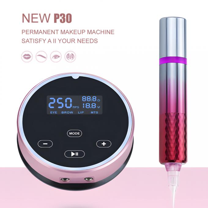 Potente máquina de microblading de la cara de labio universal maquillaje permanente eléctrico con panel de pantalla táctil y máquina rotativa 0