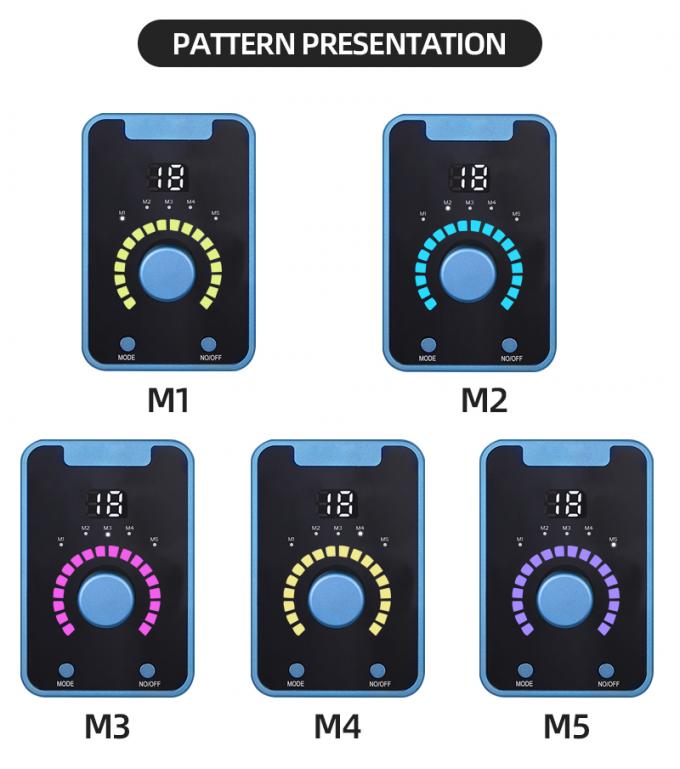 Dispositivo de micropigmentación del cuero cabelludo tipo pistola eléctrica SMP con maquillaje permanente y máquina de tatuaje de motor suizo en azul negro 7
