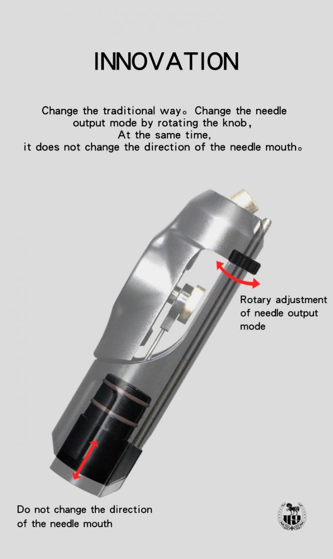10000 velocidad alta tecnología cuerpo perfecto corto bolígrafo, máquina de tatuaje con luces LED 3