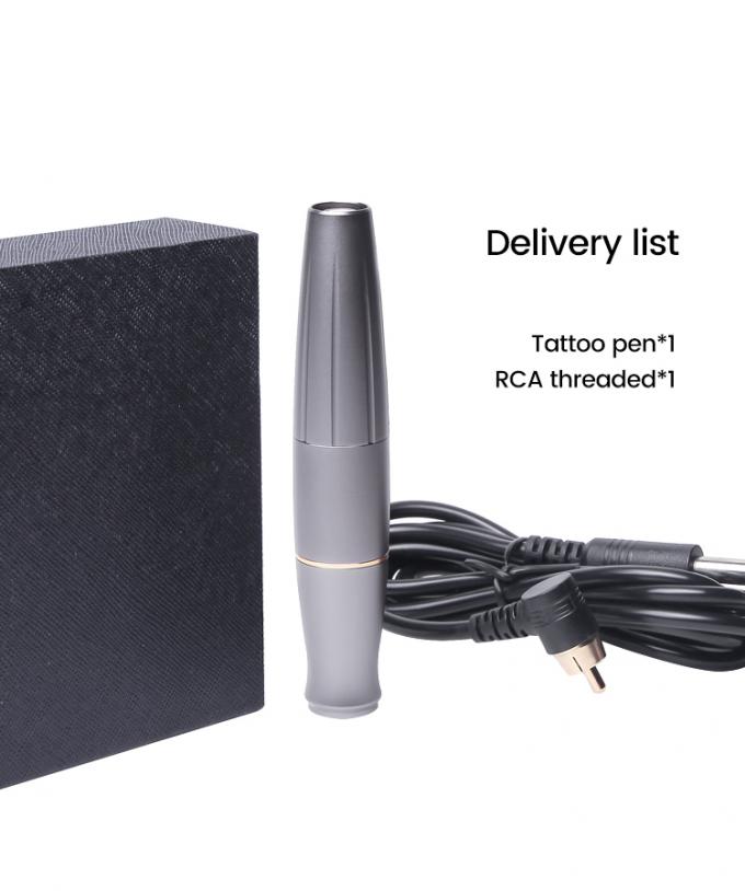 Motor sin núcleo Acero inoxidable Rojo Microblading Ceja labios Eyeliner Arma de tatuaje 5