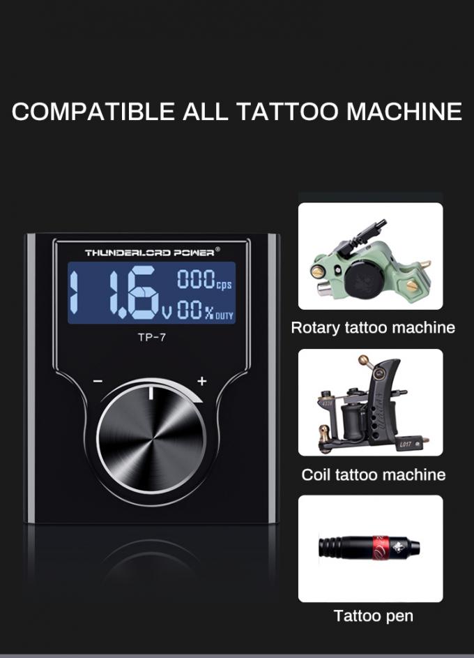 Batería inalámbrica de la máquina de tatuaje suministro de energía para la tienda de tatuajes en hecho y asequible 3