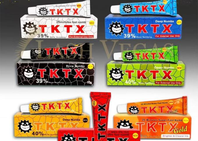 Crema anestésica tópica TKTX 10G para depilación láser 0