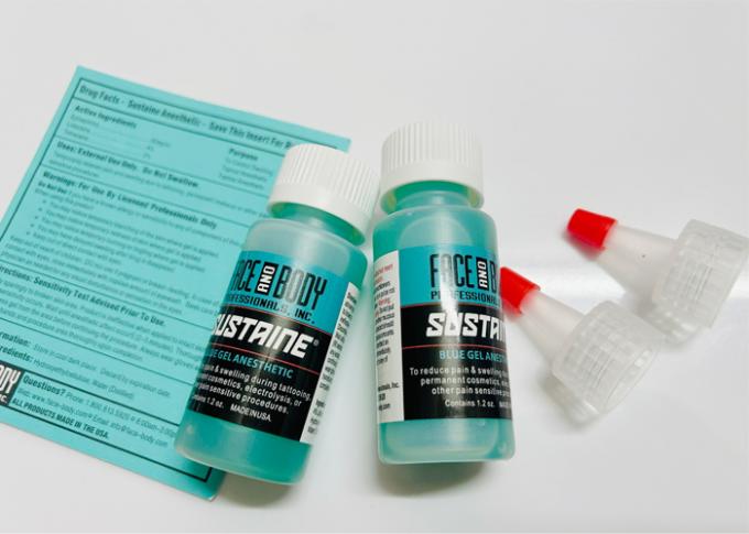 1.2OZ Gel Anestésico Sustaine Profesional para Cuerpo y Rostro 0