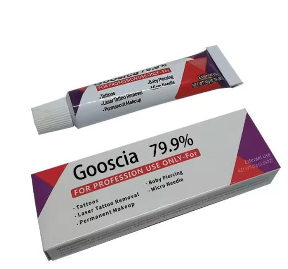 790,9% de maquillaje permanente de Goosica, crema para tatuajes de cejas Dr. Numb. 0