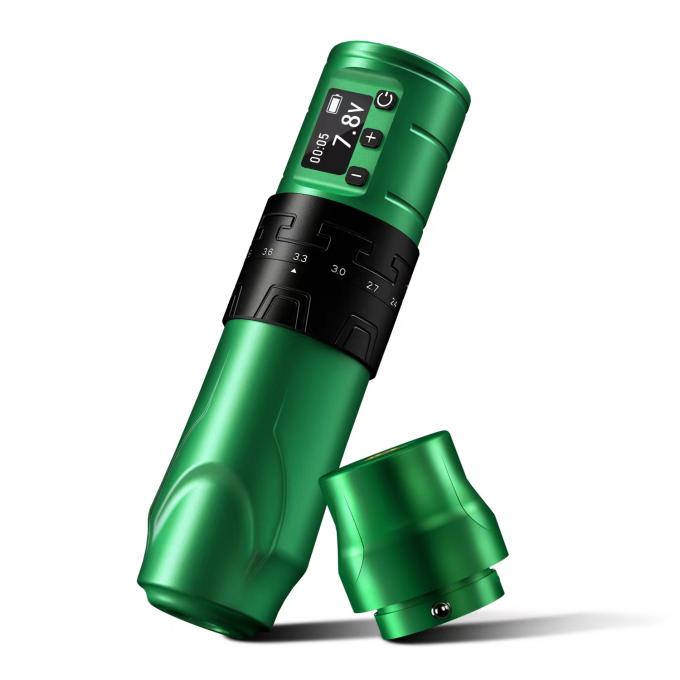 INKONE Marca Stroke 2.4-4.2mm Motor Sin N&uacute;cleo M&aacute;quina de Tatuaje Pluma de Tatuaje Inal&aacute;mbrica 8