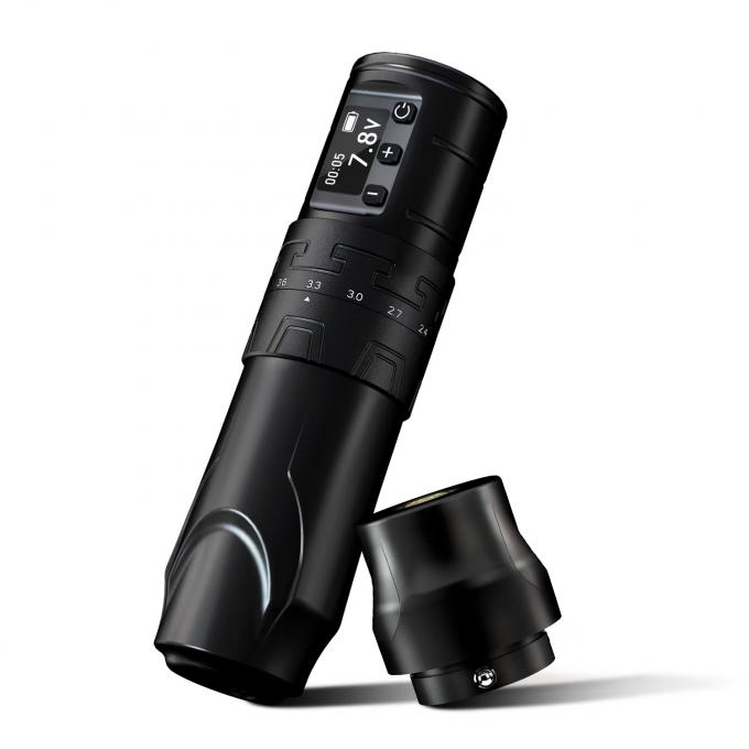 INKONE Marca Stroke 2.4-4.2mm Motor Sin N&uacute;cleo M&aacute;quina de Tatuaje Pluma de Tatuaje Inal&aacute;mbrica 12