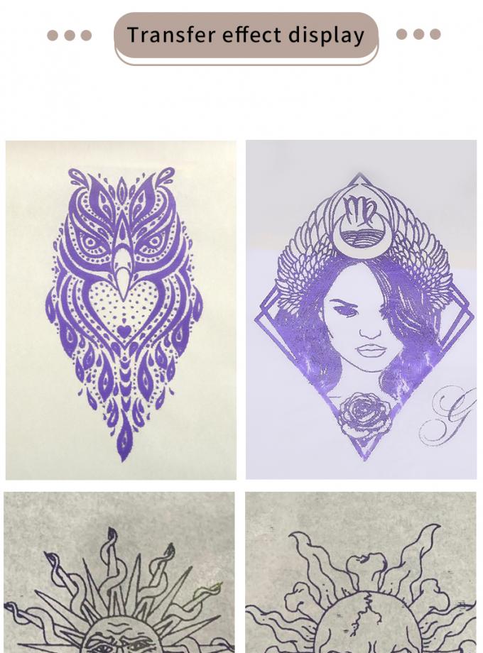 Mini impresora de plantilla de tatuaje de 12000mAh, m&aacute;quina fotocopiadora t&eacute;rmica, impresora de transferencia inal&aacute;mbrica, m&aacute;quina impresora de tatuajes 20
