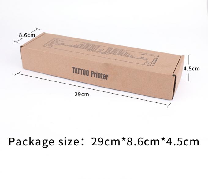Mini impresora de plantilla de tatuaje de 12000mAh, m&aacute;quina fotocopiadora t&eacute;rmica, impresora de transferencia inal&aacute;mbrica, m&aacute;quina impresora de tatuajes 26