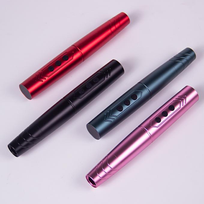 M&aacute;quina para maquillaje permanente, pluma de tatuaje, maquillaje permanente inal&aacute;mbrico, Microblading, bater&iacute;a dual, 1200mAh 0