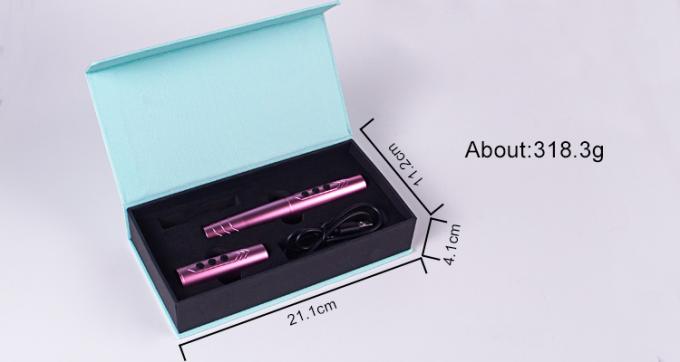 M&aacute;quina para maquillaje permanente, pluma de tatuaje, maquillaje permanente inal&aacute;mbrico, Microblading, bater&iacute;a dual, 1200mAh 16
