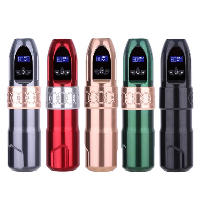 Conjunto de máquina de tatuaje rotativo con fuente de alimentación Aurora II Popular Kit de lápiz de tatuaje incluyendo pistolas de tatuaje 0