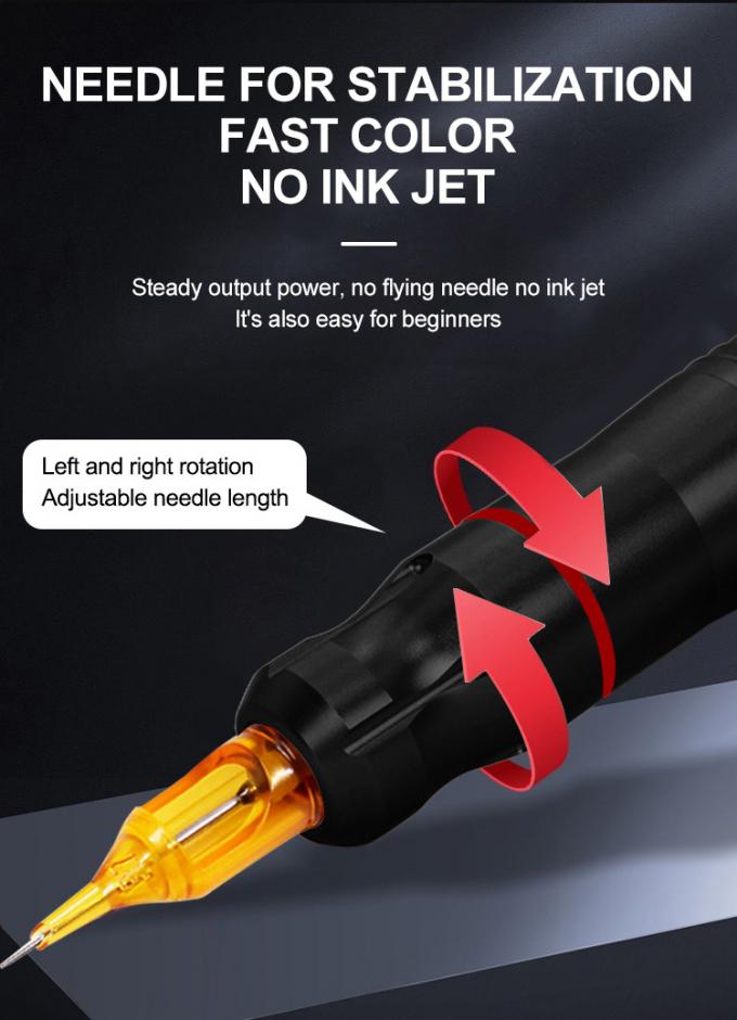 Conjunto de máquina de tatuaje rotativo con fuente de alimentación Aurora II Popular Kit de lápiz de tatuaje incluyendo pistolas de tatuaje 18
